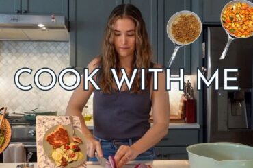 WHAT I EAT IN A DAY | meal prep tips, fav healthy recipes, at home vlog