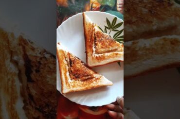 quick easy and healthy banana choco sandwich #viral #ytshorts #shorts #youtubeshorts #food #healthy