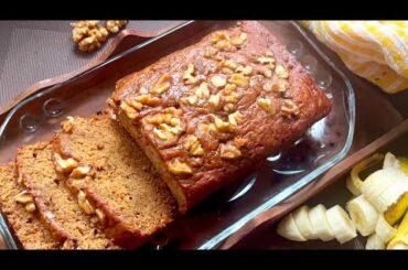 Try This Banana Bread Recipe That is Super Moist ,Tasty and Softest Banana Bread Recipe You Ever Had