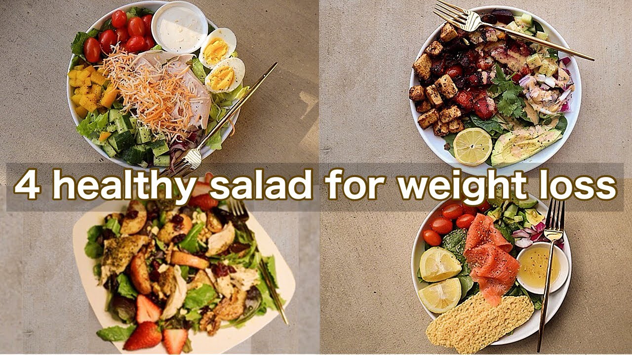 4 low-calorie salads to make *great for weight loss* 4 low-calorie salads to make *great for weight loss*