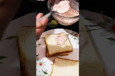 4 ingredients easy,healthy and tasty sandwich recipe #tastyfood #viralvideo