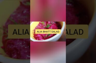 ALIA BHATT SALAD/Healthy Salad/SALAD RECIPE/BEETROOT SALAD
