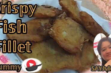 Crispy  Fried Fish Fillet recipe|with combination  healthy salad|for dinner|delicious