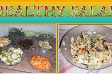 High Protein Salad | Healthy Salad |  Recipe By || The City Food Secrets ||