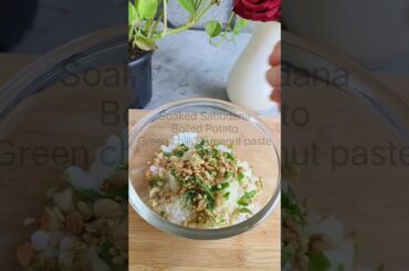 Sabudana Thalipeeth | Oil free | Healthy Recipes | #shorts #youtubeshorts #recipe