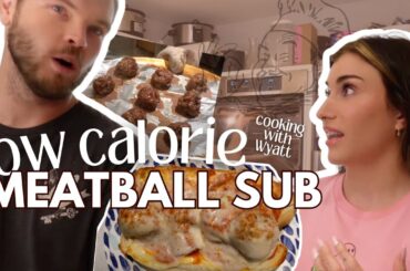 low calorie meatball sub | easy recipe idea