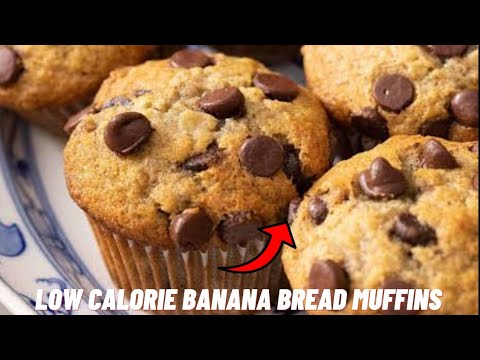 Low calorie Muffins Recipe-Low calorie Banana Bread Muffins recipe-banana Muffins eggless Low calorie Muffins Recipe-Low calorie Banana Bread Muffins recipe-banana Muffins eggless