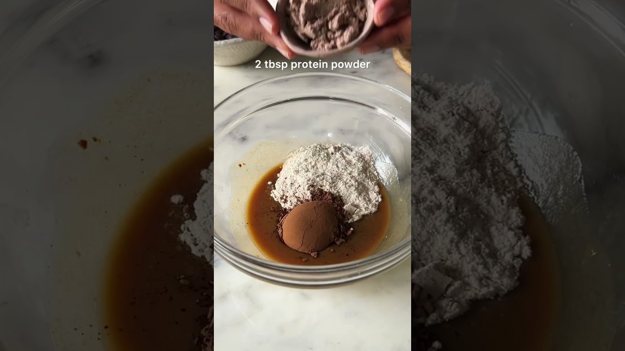 *EASY* CHOCOLATE PROTEIN COOKIE RECIPE | HOW TO MAKE PROTEIN COOKIES AT HOME #shorts *EASY* CHOCOLATE PROTEIN COOKIE RECIPE | HOW TO MAKE PROTEIN COOKIES AT HOME #shorts
