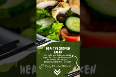 How to make chicken salad | Healthy chicken salad recipe #chickensaladrecipe #shorts