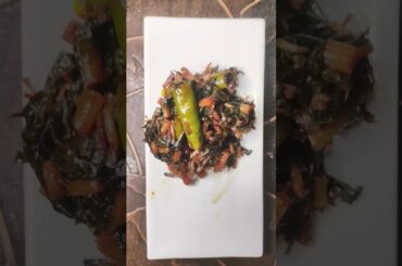 Lal Saag Racipe #recipes #trandingrecipe #veganfood #healthy #healthyfood #healthyrecipes #vegan #yt