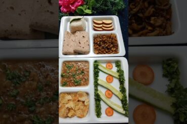 #shorts new desi & healthy lunch thali ideas! #youtubeshort