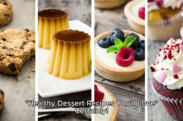 Healthy Dessert Recipes You'll Love #healthy #healthyfoodnearme #healthysnacks #diet