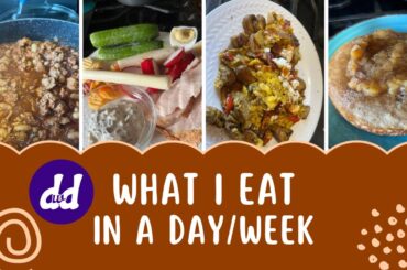 What I eat in a day/week to lose/maintain 100 pounds lost . Eating for weight loss #weightloss