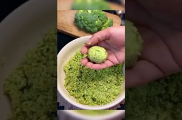 Broccoli Tikkis Recipe | Broccoli Cutlets Recipe |Healthy Snacks #shortsfeed   #healthysnacks