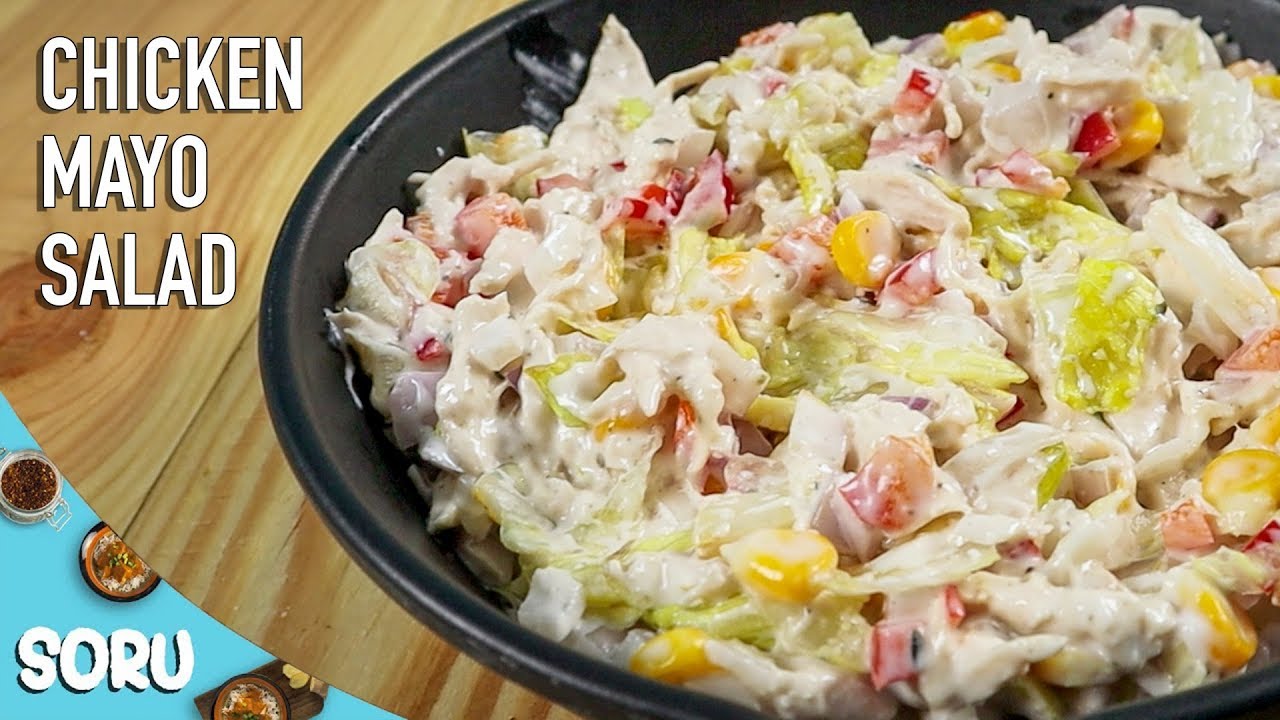 Chicken Mayo Salad – Quick & Healthy Chicken Mayo Salad - Quick & Healthy