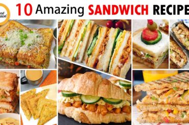 10 Amazing Sandwich Recipes By Food Fusion