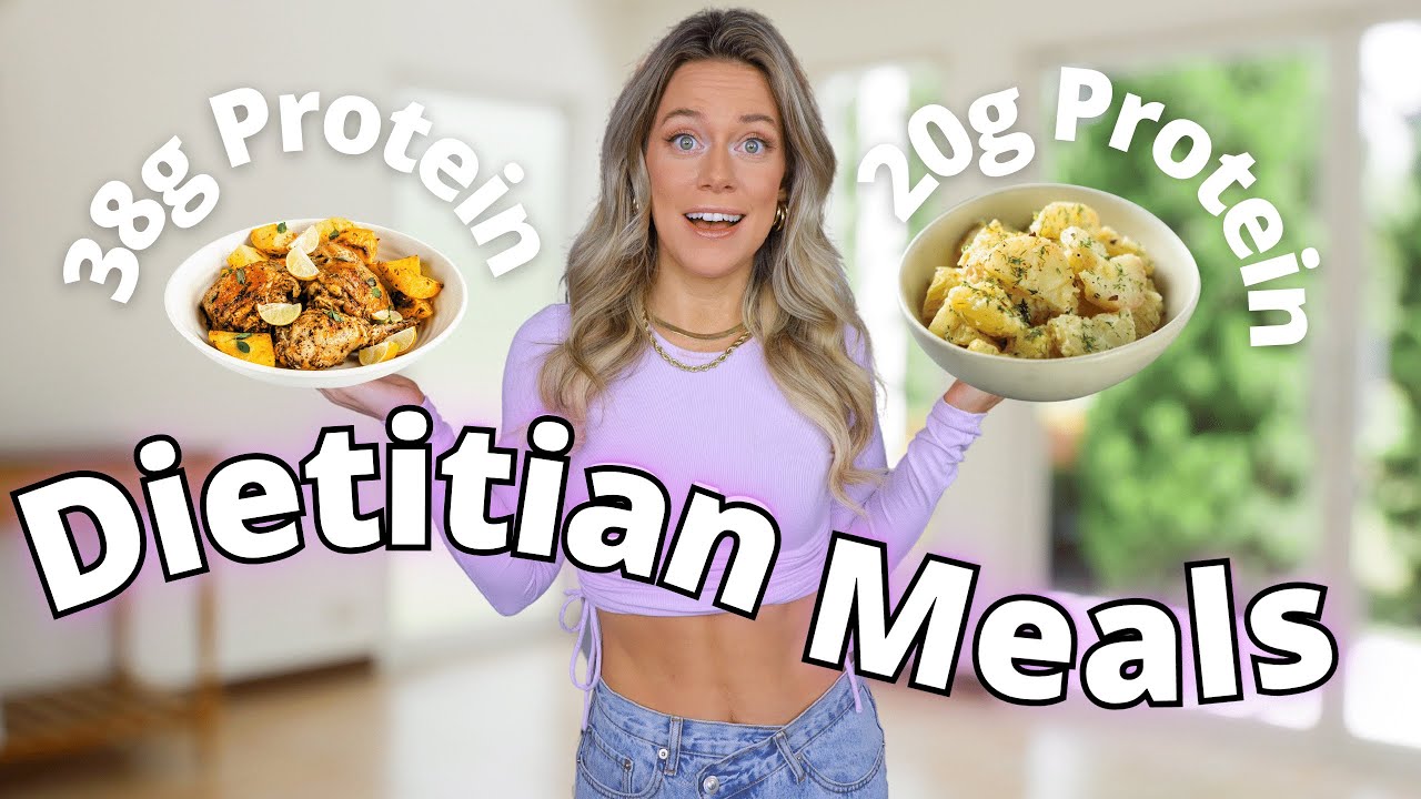 EASY High Protein Meal Prep with Fiber | Healthy & Filling Dietitian Recipes | Protein Potato Salad! EASY High Protein Meal Prep with Fiber | Healthy & Filling Dietitian Recipes | Protein Potato Salad!