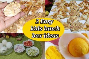 2 Easy And Healthy Tiffin Recipes For School Kids/ Quick Lunch Box Recipes By Cook With Shehla