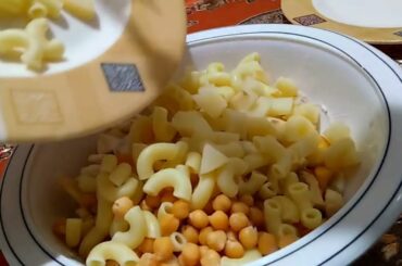 Easy Macaroni Fruit Salad | Healthy Salad