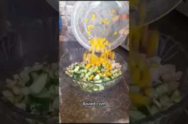 Healthy salad recipe #salad #cucumbersalad #healthysalad #subscribe #youtube #short #youtubeshort