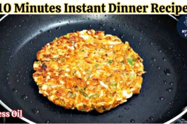 Less Oil 10 Minutes Instant Dinner Recipe|Dinner recipe|Dinner recipe indian vegetarian|Veg Dinner-4