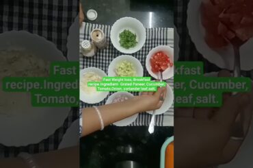 Fast Weight loss recipe, High Protein,Veggi