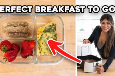 Breakfast Meal Prep in Airfryer | High Protein | Meal Prep| Weight Loss
