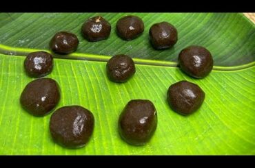 #karuppukavuni rice mix Urundai #healthy #snacks simple and easy snack recipe #sweet #trending