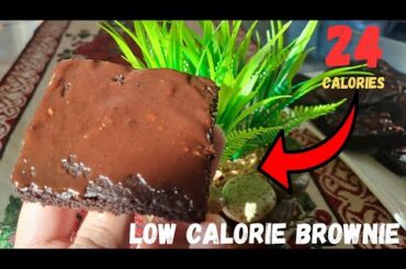 Low Calorie BROWNIE Recipe-Healthy Brownies for Weightloss