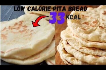 Low Calorie Pita Bread Recipe-Low calorie bread recipe-Diet bread recipe