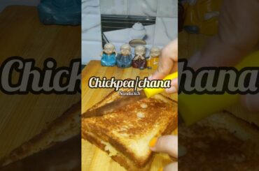 Chickpea sandwich |chana sandwich | breakfast recipe |healthy recipe #shorts #ytshorts #lunchboxidea