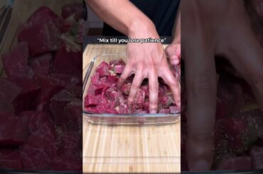 TASTIEST High Protein Garlic Butter Steak Bites & Crispy Potatoes ONLY 480 CALS #recipe #weightloss