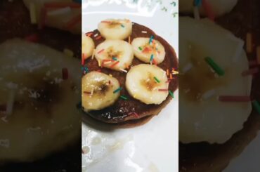 Super Delicious Egg less Banana Pan Cake Without Maida | Healthy snacks Recipe #viral #SwadisT