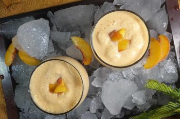 PEACH MILKSHAKE RECIPE || Milk Shake || Healthy Drink || Immunity Drink || Fruity #trending #viral