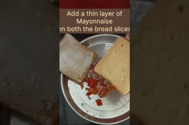 Grilled Sandwich at Home!#tasty #easy #easyrecipe #healthy #ytshorts #shorts @DivayRao