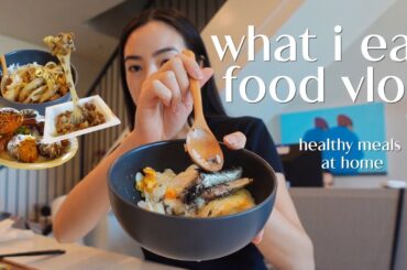 What i eat in a week FOOD VLOG (healthy meals at home) #whatieatinaweek #whatieat #healthyeating