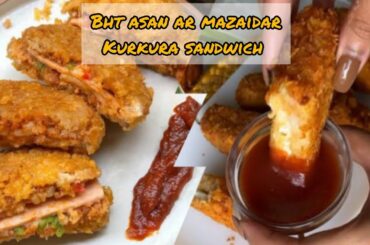 kurkure sandwich kaise banate hain|sandwich recipe|kurkura sandwich by cooking by nimra