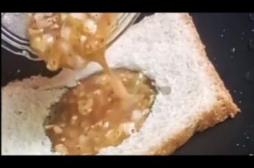 magical egg bread recipe /basket in bread recipe/easy bread snack recipe