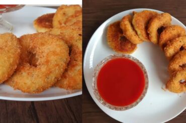 Potato Chicken Donuts Recipe | Healthy Snacks Recipe
