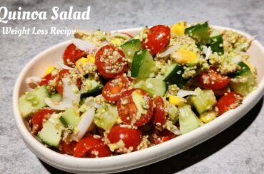 Quinoa Salad New Recipe With Tasty Dressing | Salad | Quinoa Recipe | Salad Recipes for Weight Loss