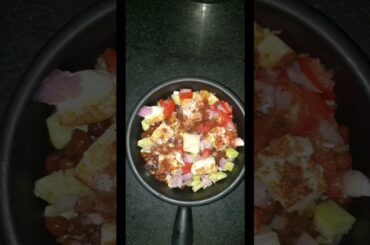 High Protein breakfast/Dinner salad #shorts #ytshorts #healthy salad #weightloss