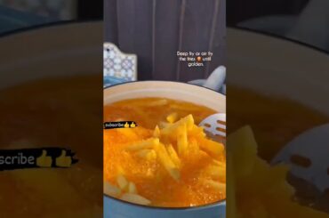 Loaded FRIES with PERI PERI CHICKEN || SNACKS Recipe at HOME 2023 ||#food #shortvideo #reels #recipe