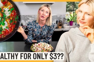 Can a Dietitian Make Cheap Healthy Meals for Less Than $3 (Grocery Prices are INSANE?!)