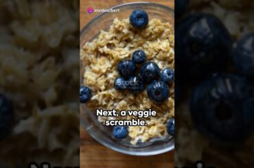 Breakfast Bonanza 4 Under-300 Calorie Recipes I you Must Know #shortvideos