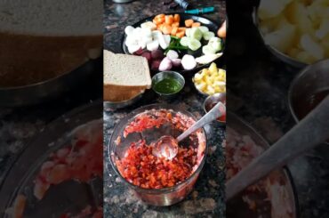 Healthy sandwich Recipe | Mix Veg Sandwich #YouTubeShorts #Shorts #Viral #cooking #recipe #sandwich