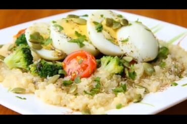 The hungry traveler with Quinoa Egg & Broccoli Salad Recipe