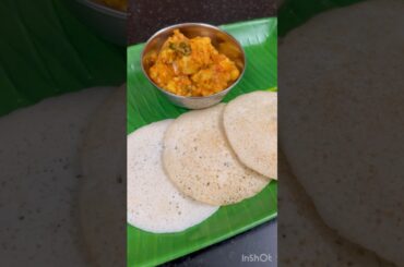 #shorts #ytshorts Set Dosa w/ VadaCurry/Vada Curry Recipe/Breakfast & Dinner Ideas #breakfast #ideas