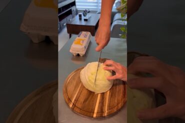 Tasty and healthy dinner. #recipe #healthydinner #bakedcabbage