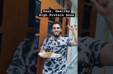 High Protein Dosa #healthyrecipes #proteindosa #shorts