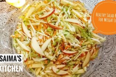 Healthy Salad Recipe For Weight Loss by Saima's Kitchen